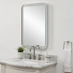 Product Image 5 for Crofton Lighted Nickel Vanity Mirror from Uttermost