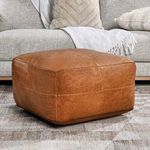 Product Image 4 for Cheyenne Leather Square Pouf from Classic Home Furnishings