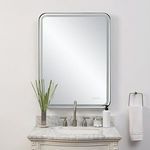Product Image 3 for Crofton Lighted Black Large Mirror from Uttermost
