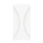 Product Image 1 for Pinto Hourglass Occassional Table In Matte White Lacquer from Worlds Away
