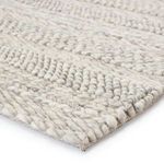 Product Image 3 for Lagom Handmade Solid Ivory/ Light Gray Area Rug from Jaipur