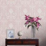Product Image 2 for Laura Ashley Josette Amethyst Damask Wallpaper from Graham & Brown