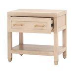 Product Image 4 for Stella 1-Drawer Light Honey Oak Nightstand from Essentials for Living