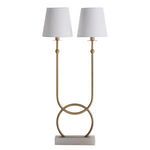Product Image 1 for Mayfield Matte Brass Alabaster Table Lamp from Gabby