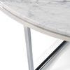 Product Image 1 for Fisher Round Marble Cocktail Table from Theodore Alexander