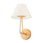 Product Image 1 for Ozias Steel 1-Light Wall Sconce - Vintage Gold from Troy Lighting