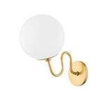 Product Image 1 for Havana Aged Brass Glass Globe Wall Sconce from Mitzi