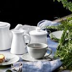 Product Image 2 for Friso Ceramic Stoneware Sugar Bowl - White from Costa Nova