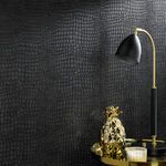Product Image 2 for Crocodile Black Wallpaper from Graham & Brown