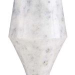 Product Image 2 for Quince White Marble Accent Table from Currey & Company