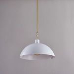 Product Image 3 for Camille Large White Pendant Light from Mitzi