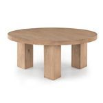 Product Image 5 for Mesa Light Brushed Parawood Round Coffee Table from Four Hands