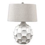 Product Image 1 for Uttermost Guerina Scalloped White Lamp from Uttermost