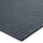 Product Image 1 for Iver Indoor/ Outdoor Solid Blue/ Gray Area Rug from Jaipur