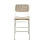 Product Image 1 for Astrid Woven Back Counter Stool from Worlds Away