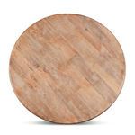 Product Image 2 for Pengrove Round Mango Wood Dining Table In Antique Oak Finish from World Interiors