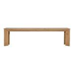 Product Image 1 for Angle Oak Dining Bench Large from Moe's