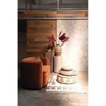 Product Image 1 for Small Reeded Reclaimed Wood Pedestal Table from Creative Co-Op