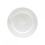 Product Image 1 for Beja Ceramic Stoneware Dinner Plate, Set of 6 - White & Cream from Costa Nova