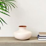 Product Image 2 for Fiorella Large Ecru Ceramic Vase from Napa Home And Garden