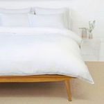 Product Image 1 for Parker White Cotton Sateen Twin Duvet Set from Pom Pom at Home