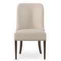Product Image 3 for Cream Fabric Modern Streamline Side Chair from Caracole