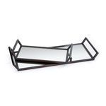 Product Image 1 for Jackson Mirrored Trays, Set Of 2 from Napa Home And Garden