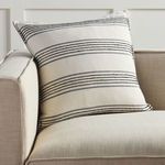 Product Image 1 for Dolan Striped Black/ Ivory Pillow from Jaipur 