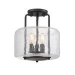 Product Image 1 for Avalon 3 Light Semi Flush Mount from Savoy House