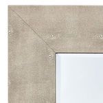 Product Image 1 for Structure Rectangle Mirror In Ivory from Jamie Young