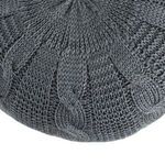 Product Image 1 for Millie Solid Gray Round Pouf from Jaipur 