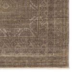 Product Image 4 for Kortan Handknotted Tribal Brown / Cream Rug from Jaipur 