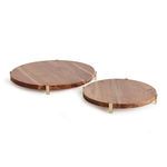 Product Image 1 for Cherie Round Serving Boards, Set Of 2 from Napa Home And Garden