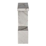 Product Image 4 for Aero White Marble Side Table from Noir