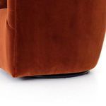 Product Image 20 for Hanover Upholstered Sapphire Rust Round Swivel Accent Chair from Four Hands