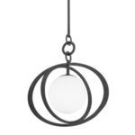 Product Image 1 for Olancha Black Iron 1-Light Pendant from Troy Lighting