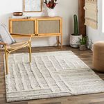 Product Image 4 for Manisa Global Hand-Woven Wool Charcoal / Light Slate Rug - 9' x 12' from Surya