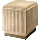 Product Image 1 for Easton Hide Ottoman from Jamie Young