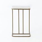 Product Image 9 for Adalley Polished White Marble C-Table from Four Hands