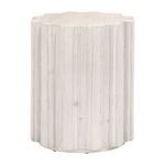 Product Image 1 for Roma White Wash Pine Accent Table from Essentials for Living