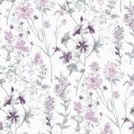 Product Image 3 for Laura Ashley Wild Meadow Pale Iris Floral Wallpaper from Graham & Brown