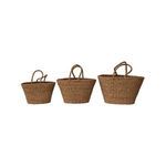 Product Image 1 for Salina Handwoven Totes with Handles, Set of 3 from Creative Co-Op