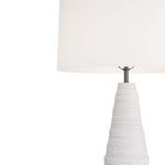Product Image 4 for Vickery Ivory & Black Glass Stone Lamp from Arteriors