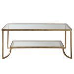 Product Image 1 for Uttermost Katina Gold Leaf Coffee Table from Uttermost