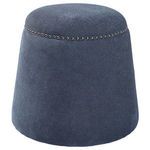 Product Image 3 for Gumdrop Denim Ottoman from Uttermost