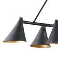 Product Image 5 for Culpepper Black Rectangular 6-Light Chandelier from Currey & Company