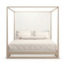 Product Image 3 for Pinstripe Light Sun Drenched Oak Queen Bed from Caracole