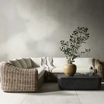 Product Image 19 for Messina Outdoor Wicker 3 Piece Sectional from Four Hands