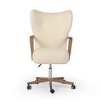 Product Image 4 for Melrose Solid Ash Desk Chair - Sheepskin Natural from Four Hands