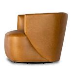 Product Image 2 for Mila Leather Swivel Chair - Ontario Camel from Four Hands